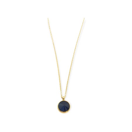 necklace with black stone